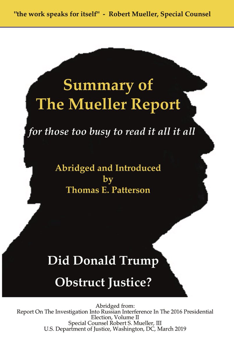Summary of the Mueller Report